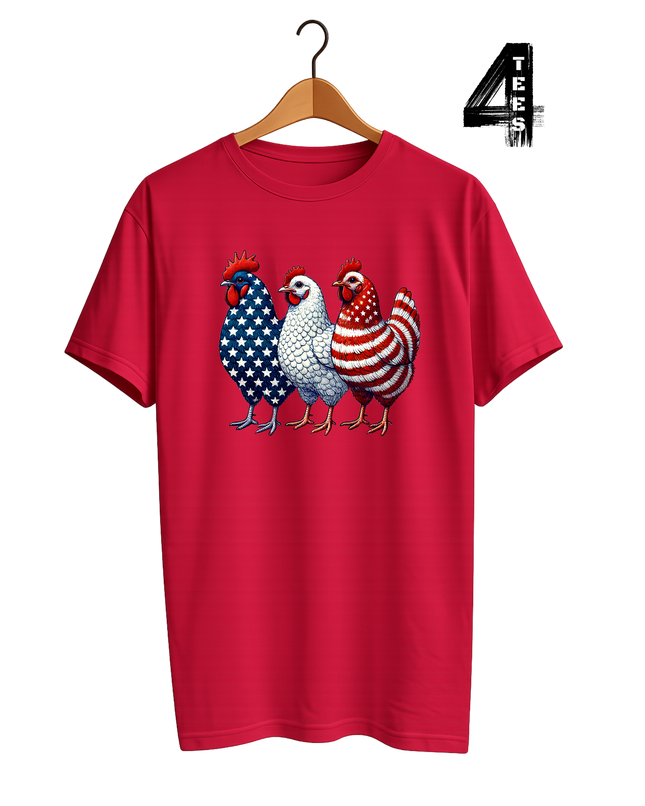 American Flag Chickens