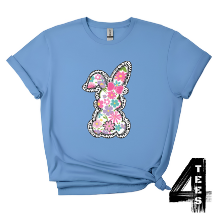 Floral Easter Bunny