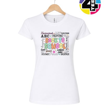 Homework Pop Back-to-School Women's Tee