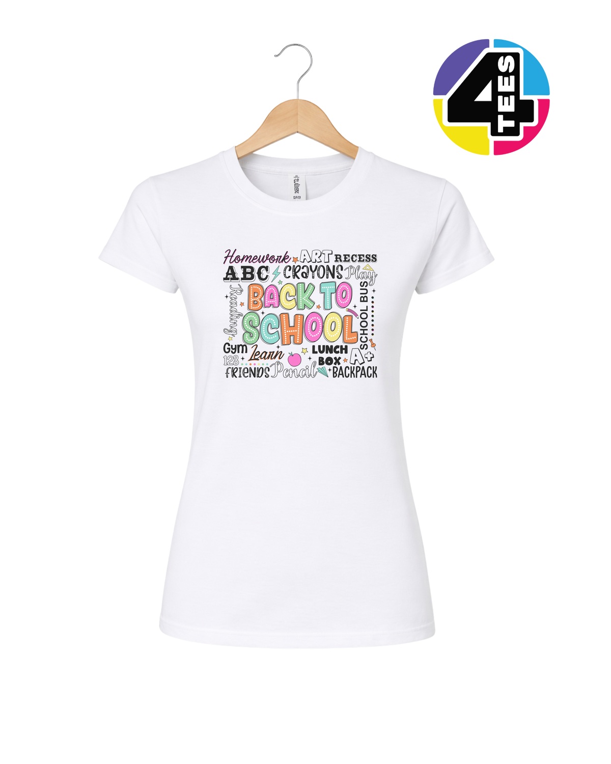 Homework Pop Back-to-School Women's Tee