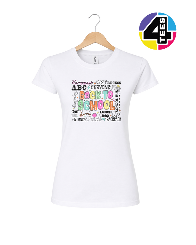 Homework Pop Back-to-School Women's Tee