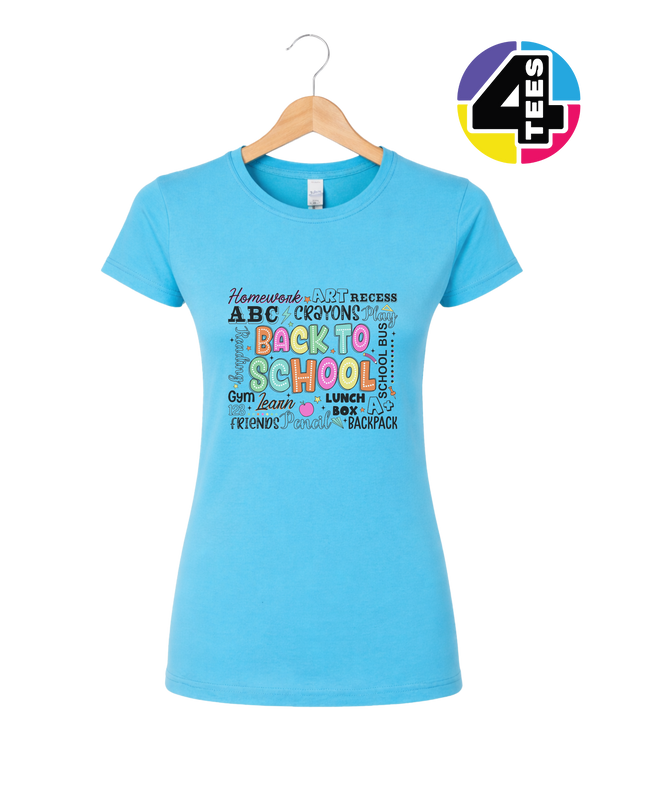 Homework Pop Back-to-School Women's Tee