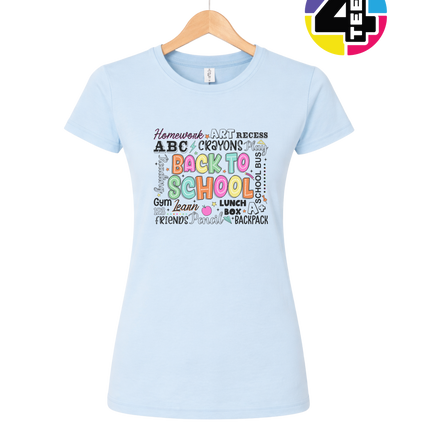 Homework Pop Back-to-School Women's Tee
