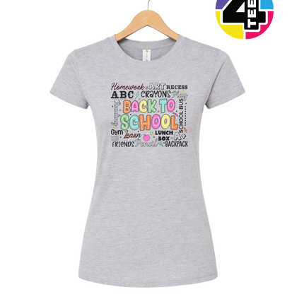 Homework Pop Back-to-School Women's Tee