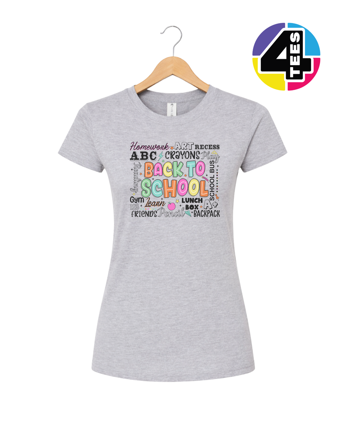 Homework Pop Back-to-School Women's Tee