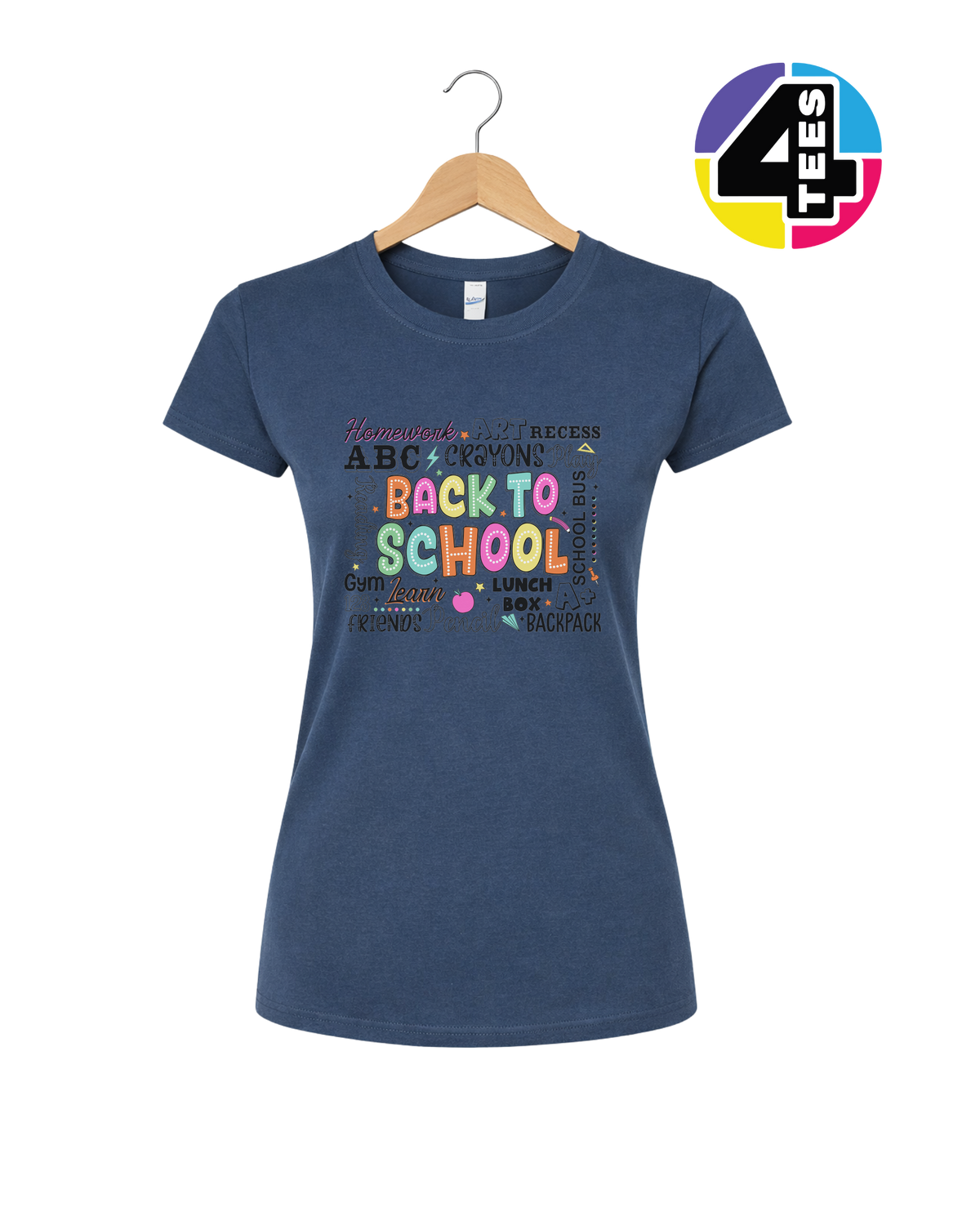 Homework Pop Back-to-School Women's Tee