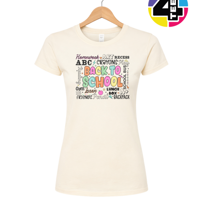Homework Pop Back-to-School Women's Tee