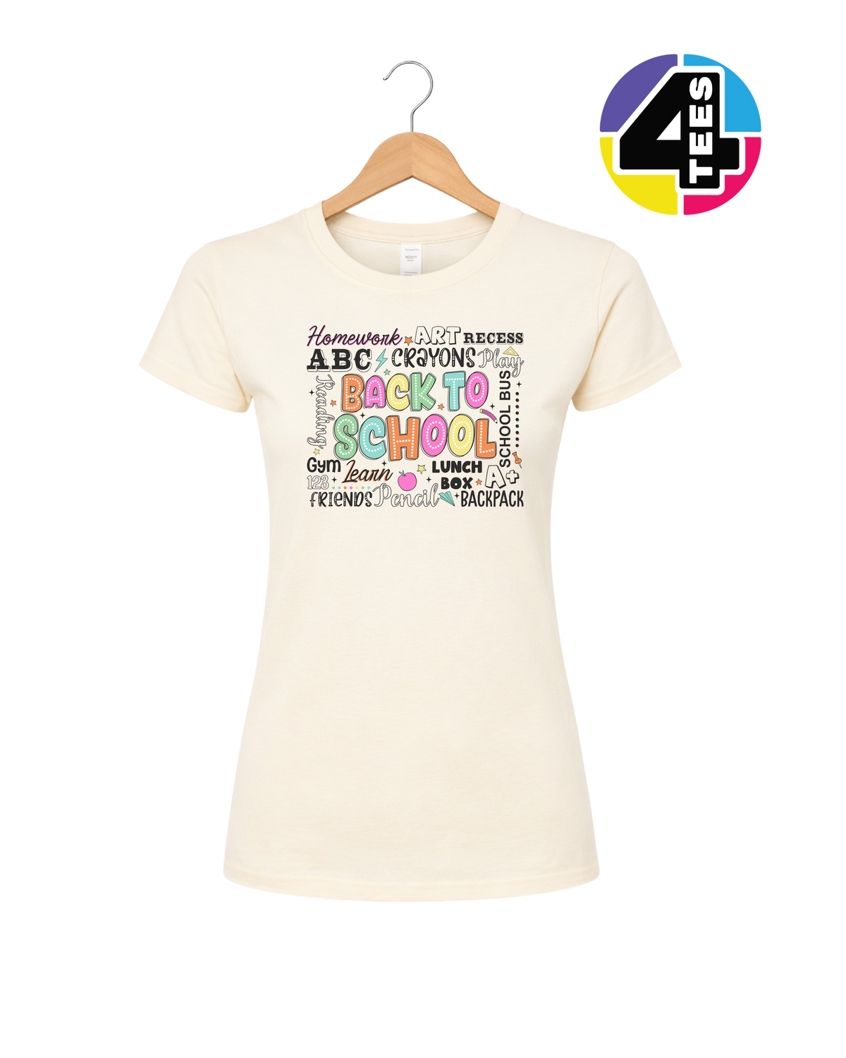 Homework Pop Back-to-School Women's Tee