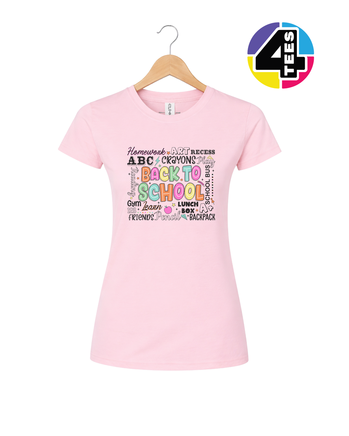 Homework Pop Back-to-School Women's Tee