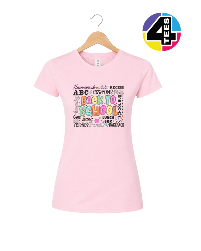 Homework Pop Back-to-School Women's Tee