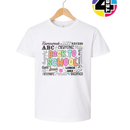 Homework Pop Back-to-School Youth Tee