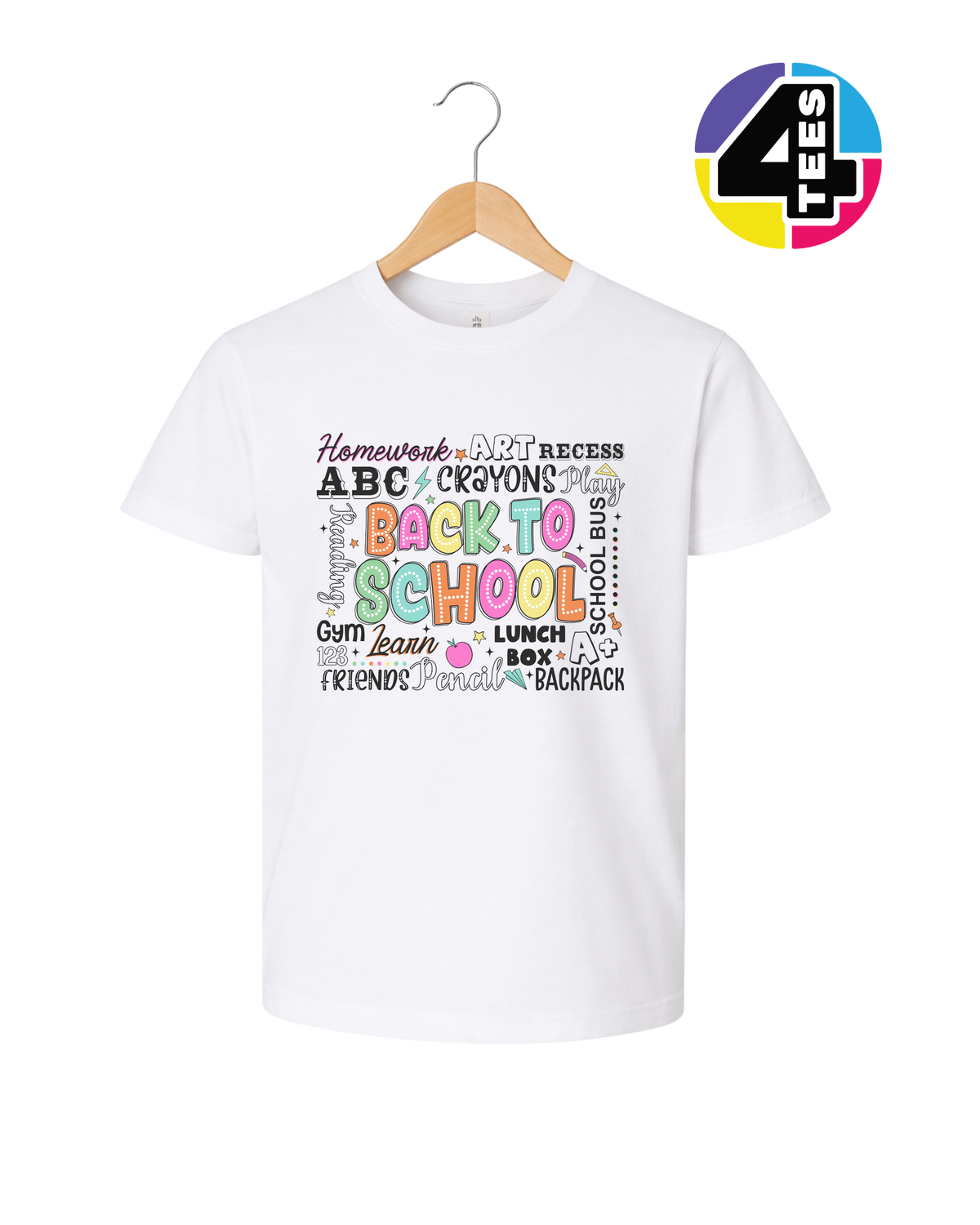 Homework Pop Back-to-School Youth Tee