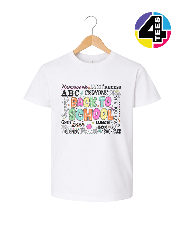 Homework Pop Back-to-School Youth Tee