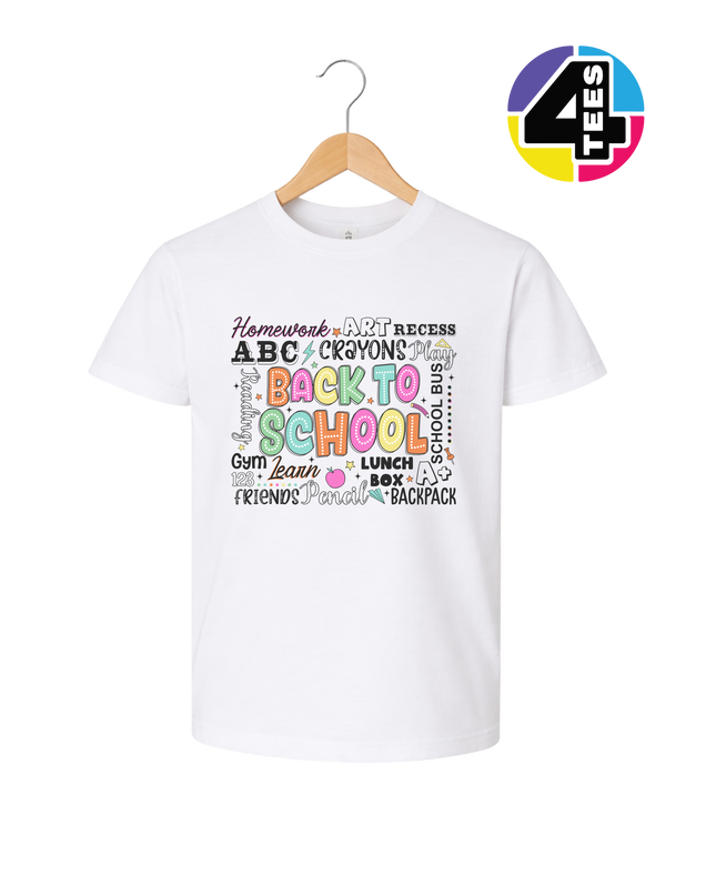 Homework Pop Back-to-School Youth Tee
