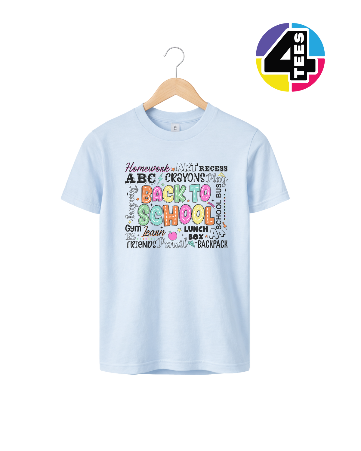 Homework Pop Back-to-School Youth Tee