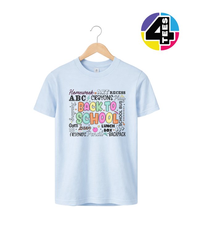 Homework Pop Back-to-School Youth Tee