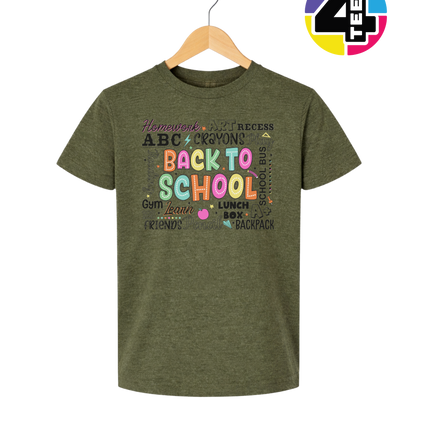 Homework Pop Back-to-School Youth Tee