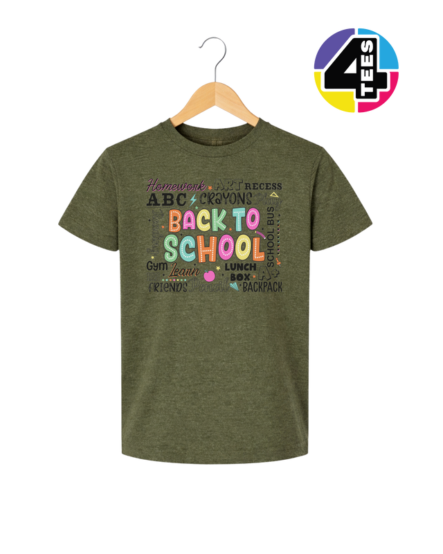 Homework Pop Back-to-School Youth Tee