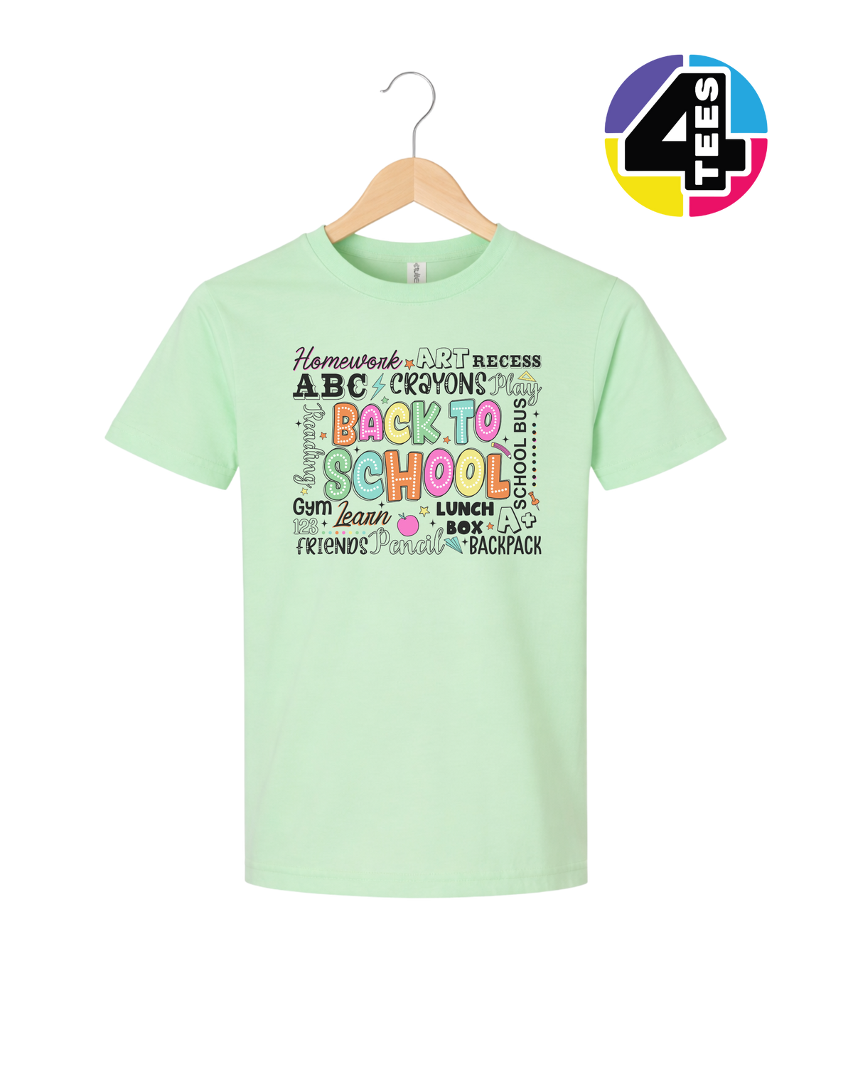 Homework Pop Back-to-School Youth Tee
