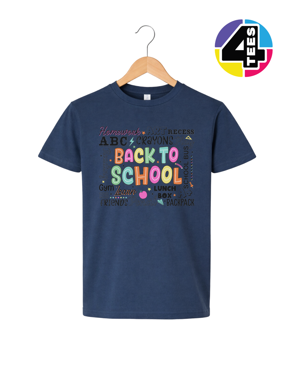 Homework Pop Back-to-School Youth Tee