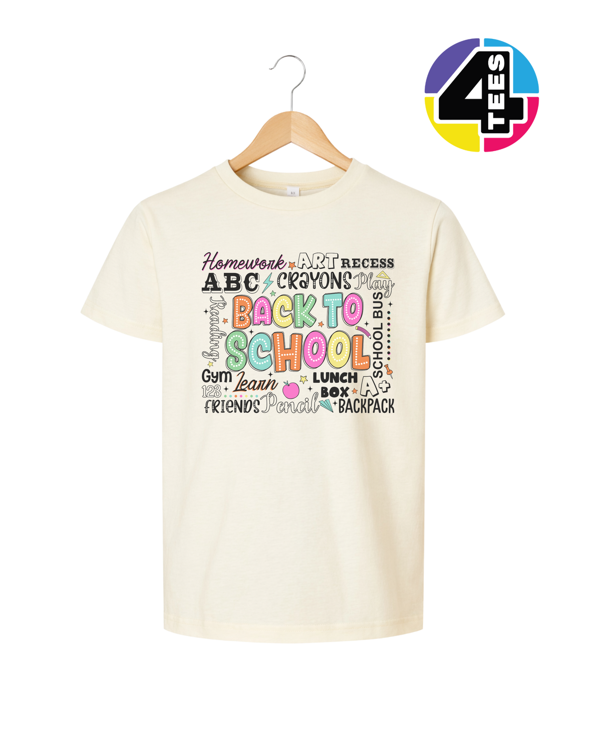 Homework Pop Back-to-School Youth Tee