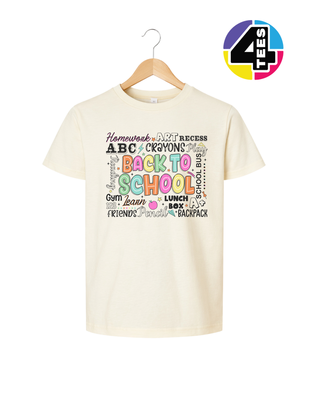 Homework Pop Back-to-School Youth Tee