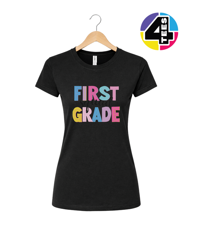 First Grade Color Pop Women's Tee