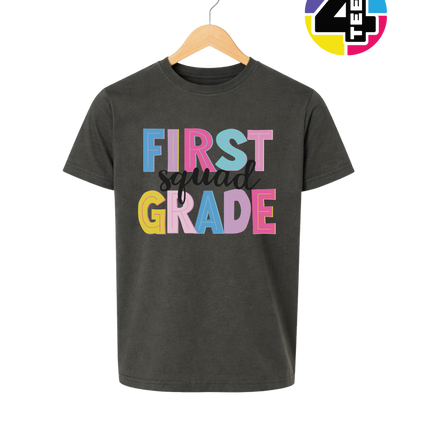 First Grade Color Pop Youth Tee