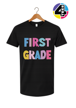 First Grade Color Pop Tee
