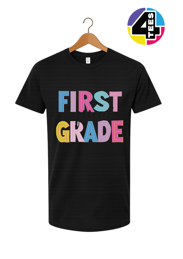 First Grade Color Pop Tee