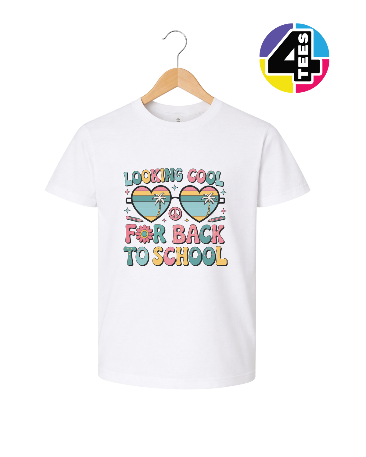 Retro Cool Back to School Youth Tee