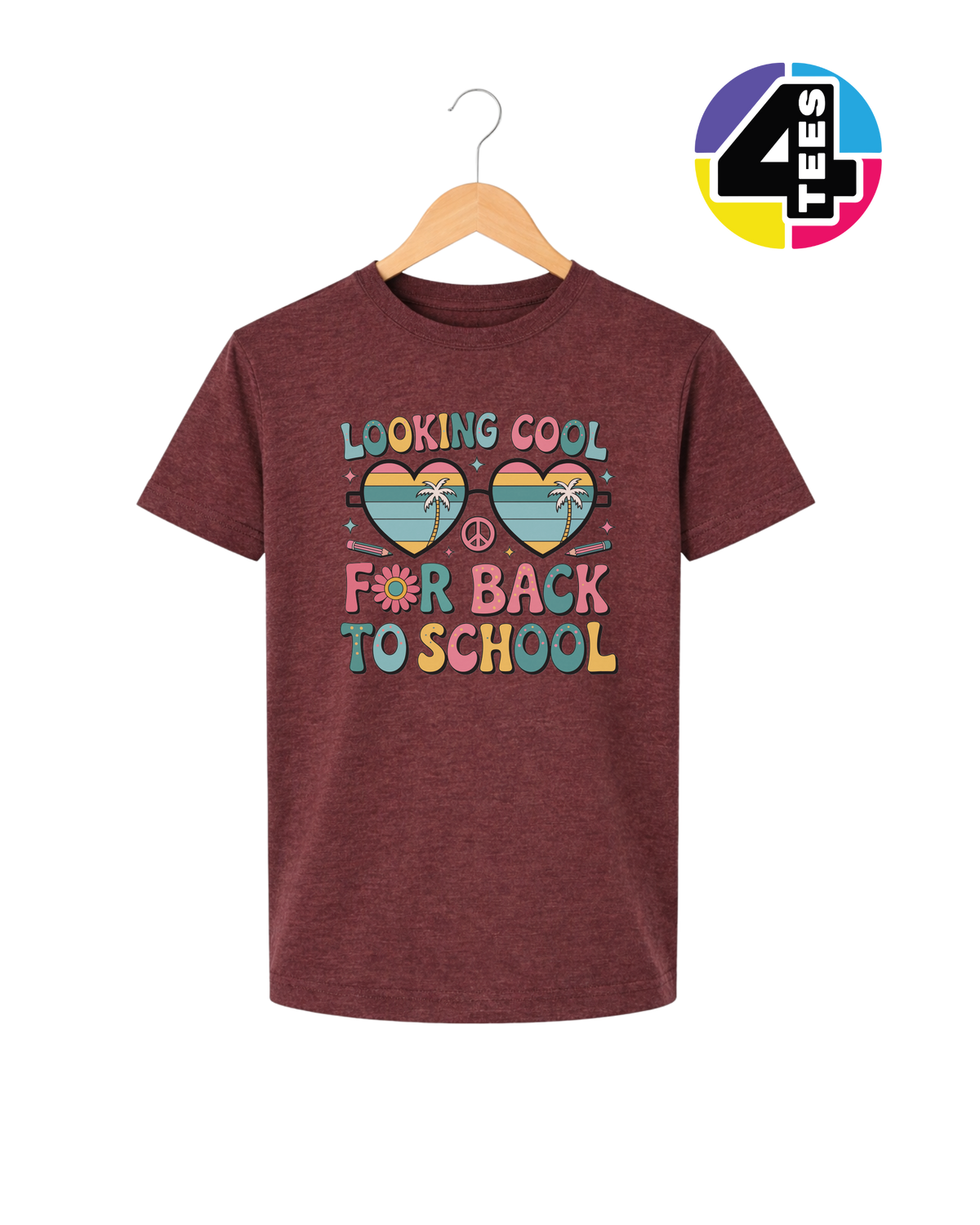 Retro Cool Back to School Youth Tee