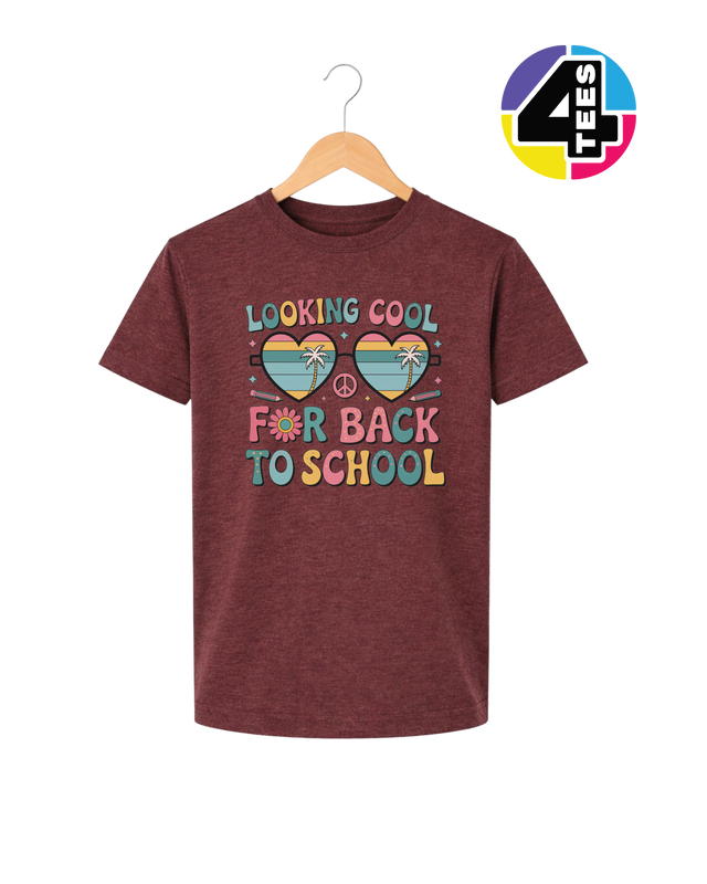 Retro Cool Back to School Youth Tee