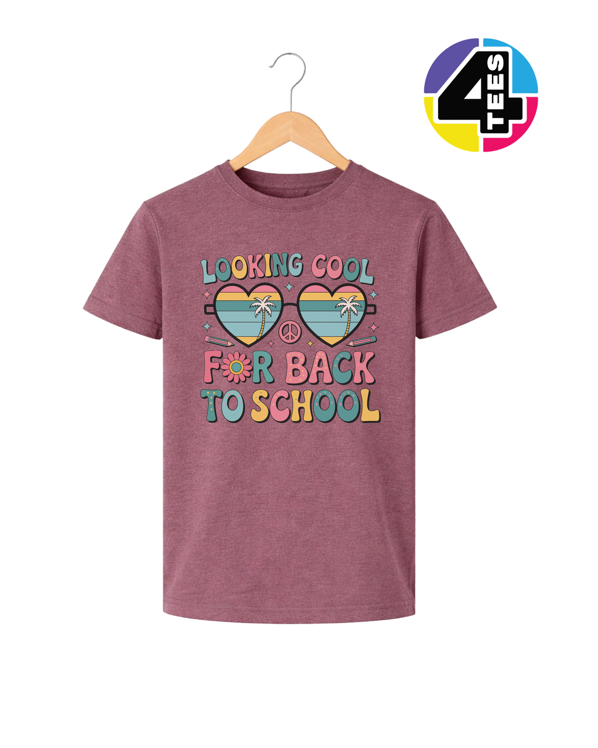 Retro Cool Back to School Youth Tee