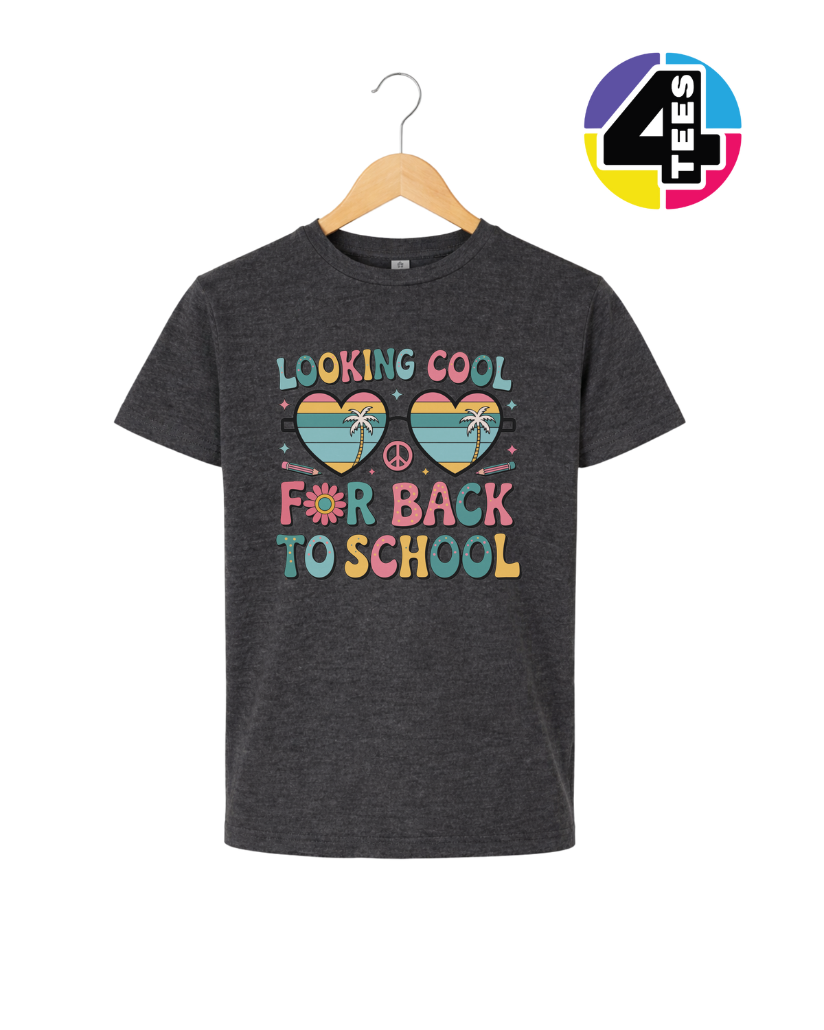 Retro Cool Back to School Youth Tee
