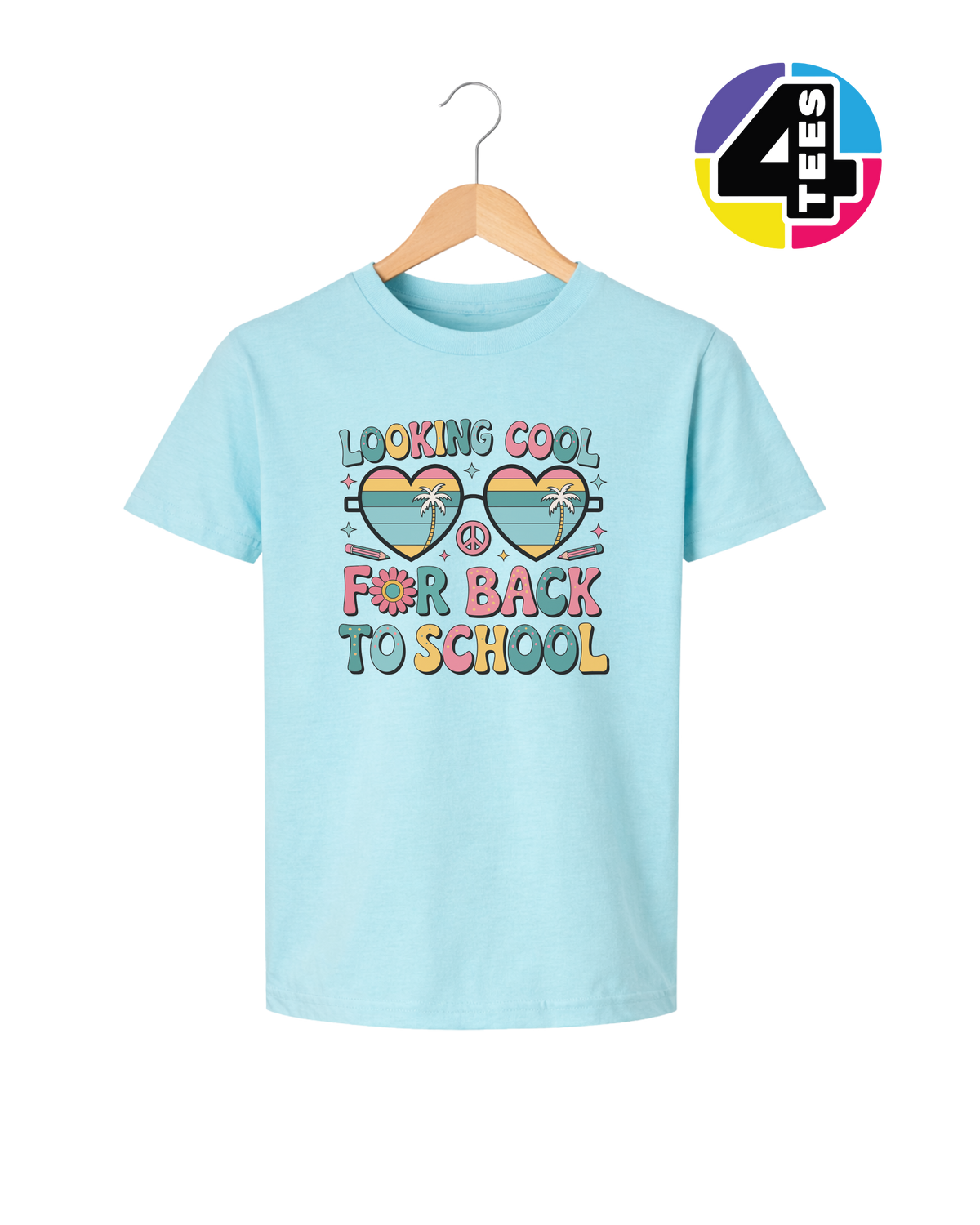 Retro Cool Back to School Youth Tee
