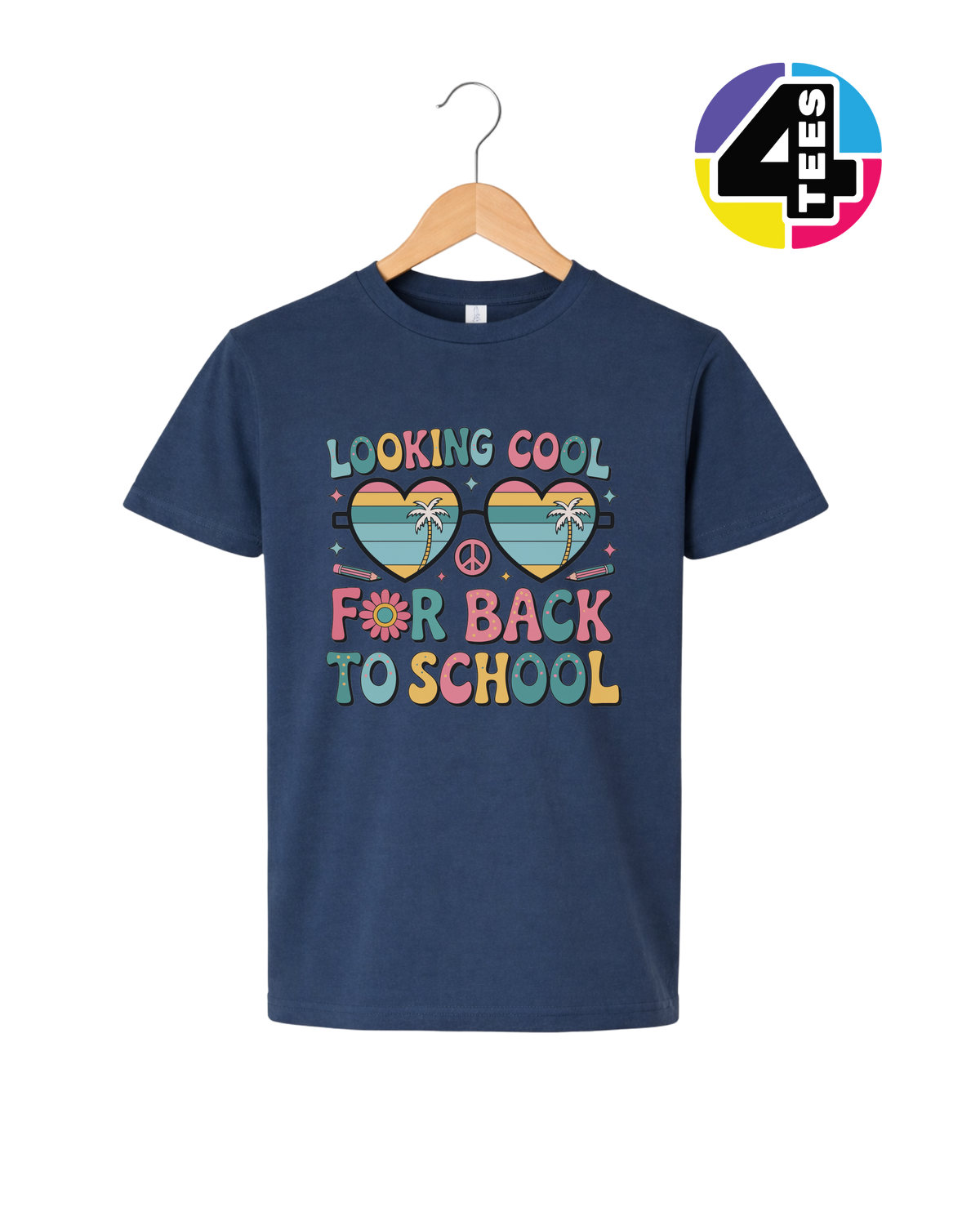 Retro Cool Back to School Youth Tee