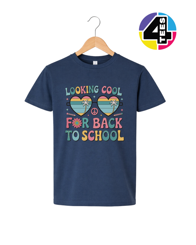 Retro Cool Back to School Youth Tee