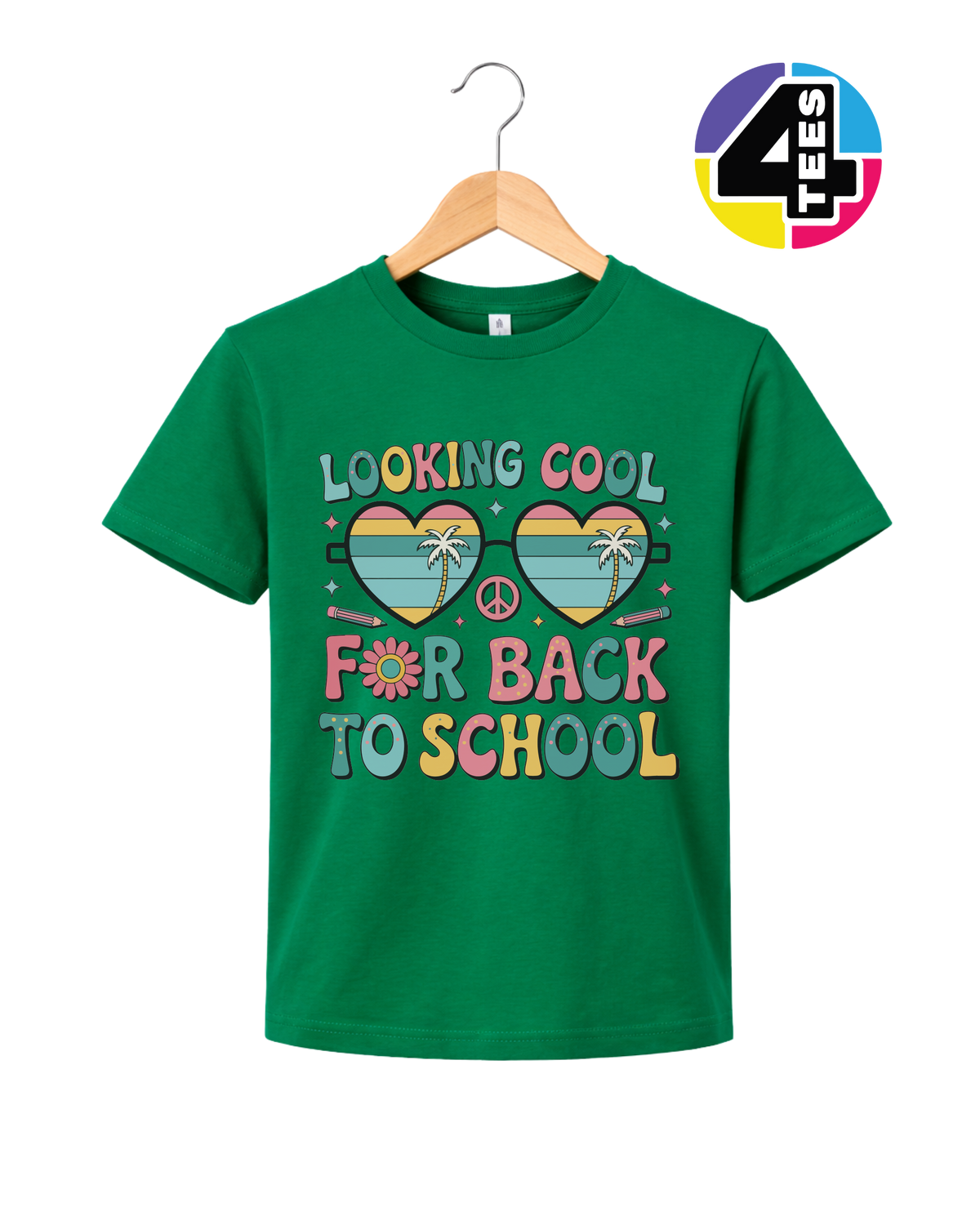 Retro Cool Back to School Youth Tee