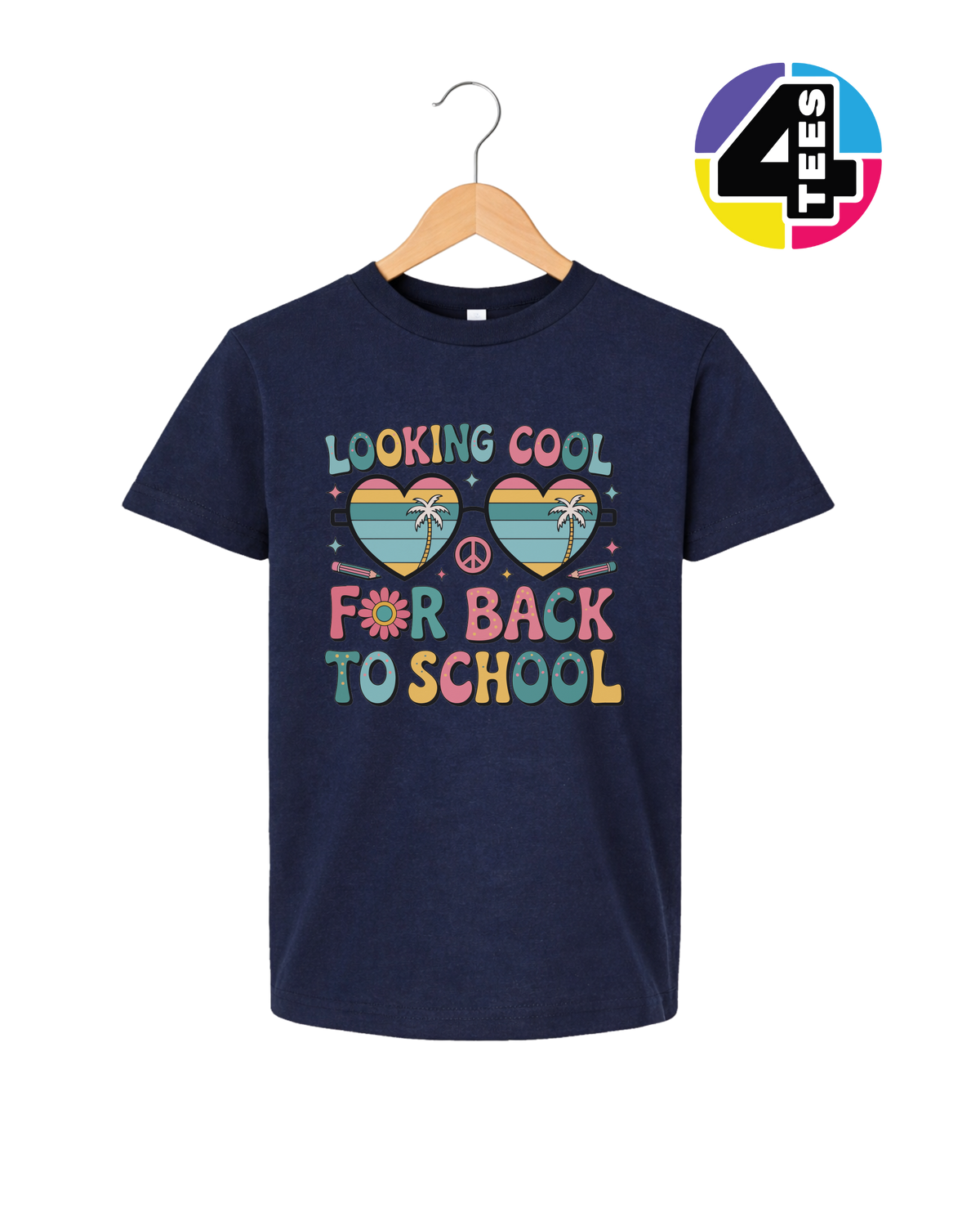 Retro Cool Back to School Youth Tee