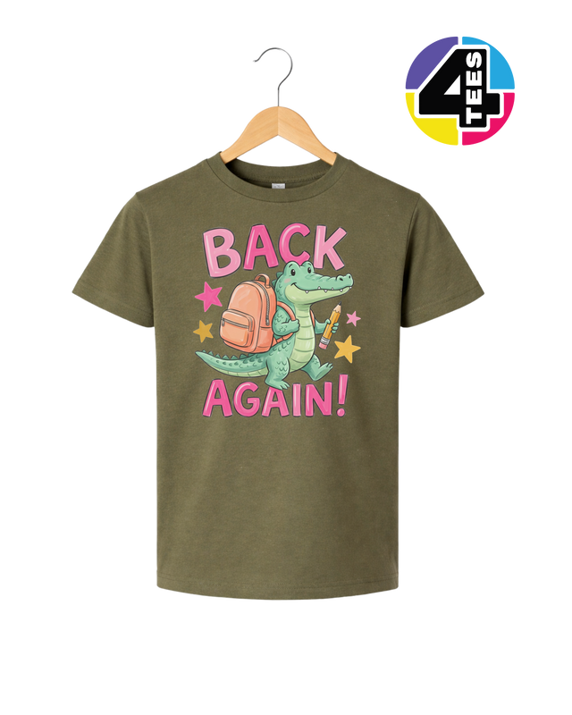 Back Again Alligator Youth Tee