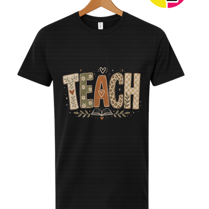 Boho Autumn Teach Tee