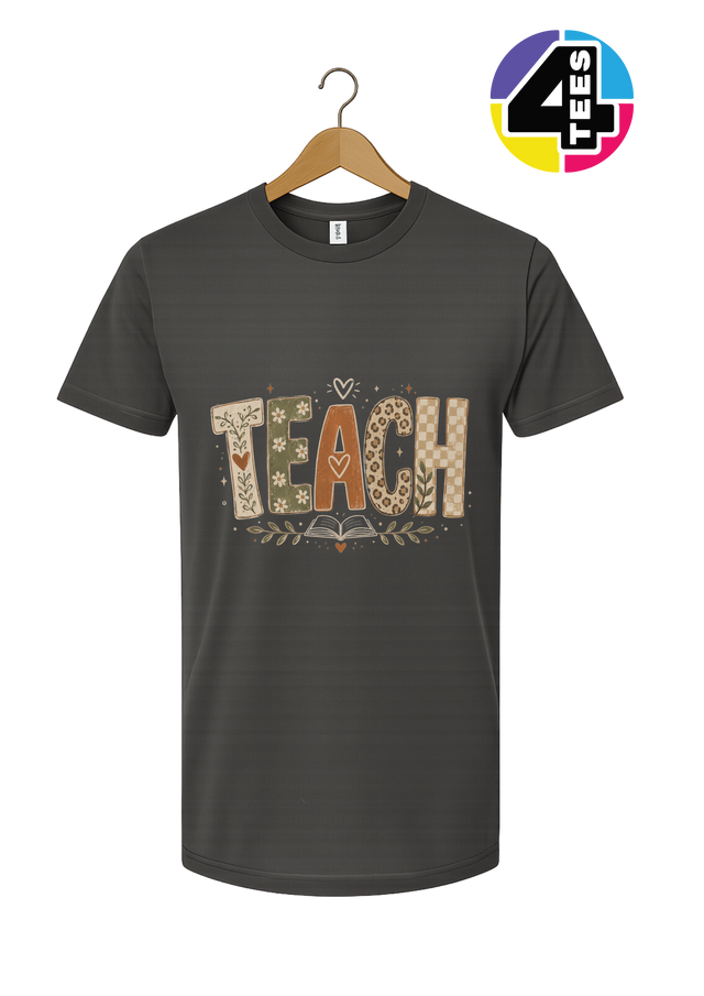 Boho Autumn Teach Tee
