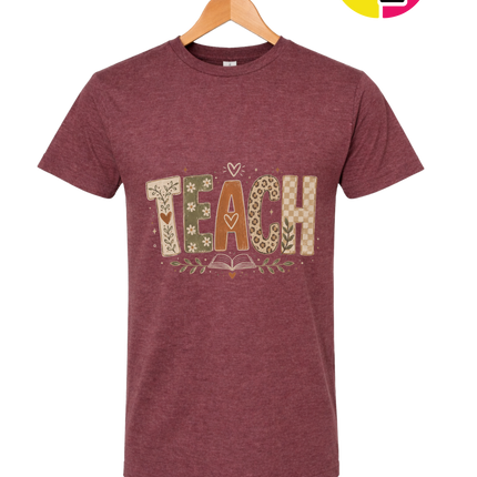 Boho Autumn Teach Tee