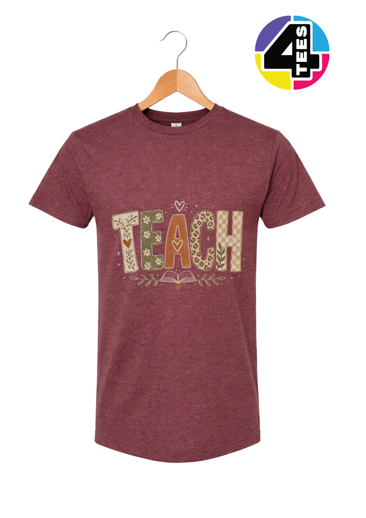 Boho Autumn Teach Tee