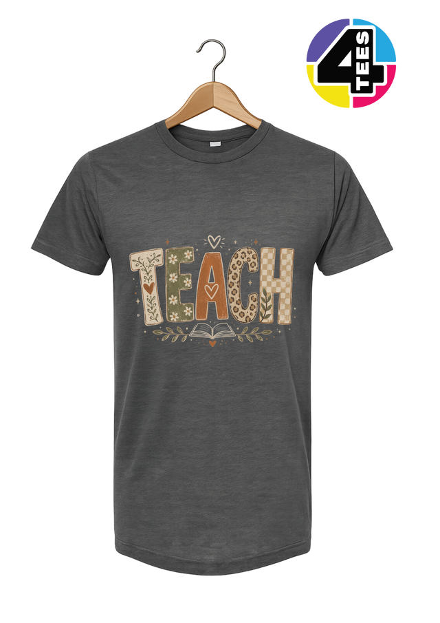 Boho Autumn Teach Tee