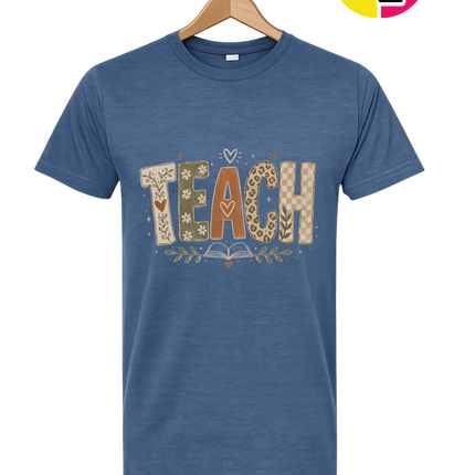 Boho Autumn Teach Tee
