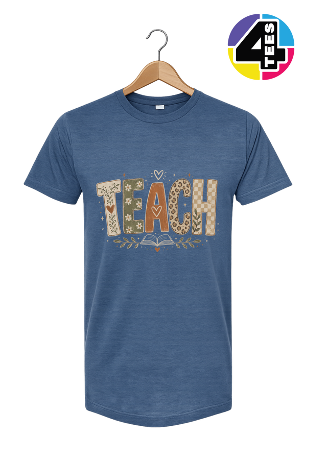 Boho Autumn Teach Tee
