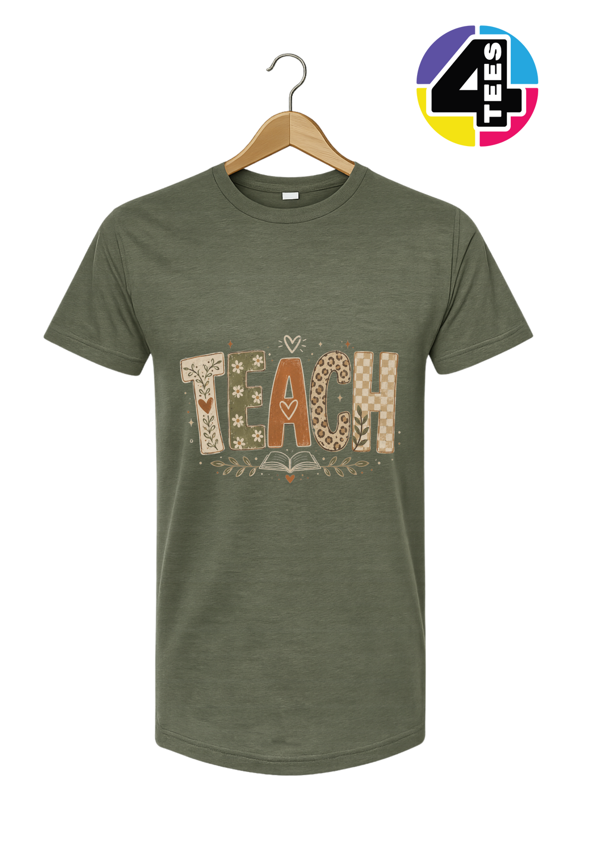 Boho Autumn Teach Tee