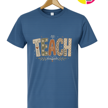 Boho Autumn Teach Tee